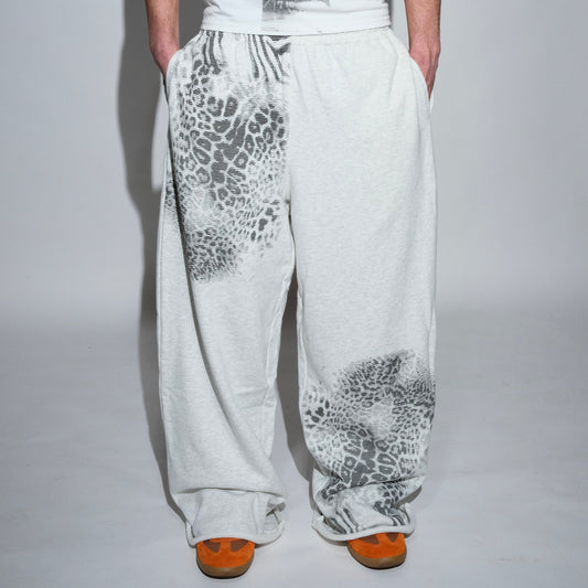 cheetah baggy sweatpants